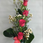 Three Red Roses